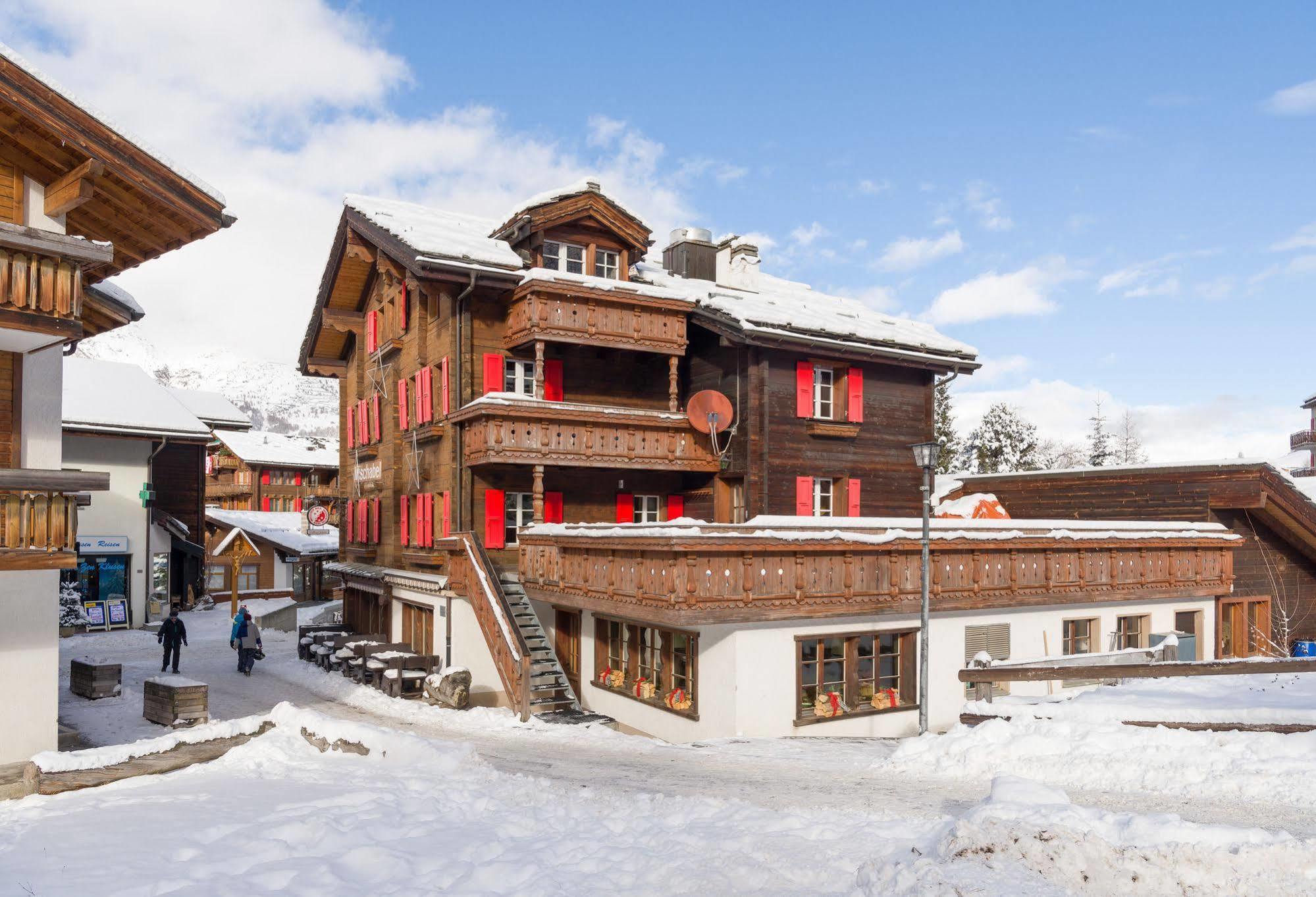 Hotel Walliserkanne Grächen Exteriér fotografie
